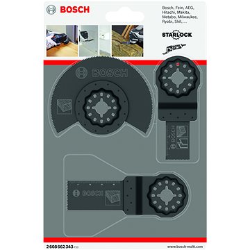 Bosch 3dílná sada pro dřevo (2608662343)