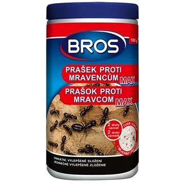 Insekticid BROS MAX prášek proti mravencům 100g (5904517263000)