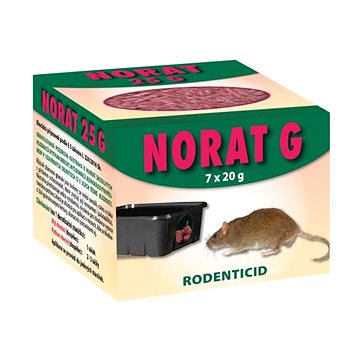 Rodenticid NORAT 25 G granule 7x20g (6374_CCR)