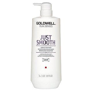 GOLDWELL Dualsenses Just Smooth Taming Shampoo uhlazující šampon pro nepoddajné vlasy 1000 ml (HGLW1DUALSWXN096110)