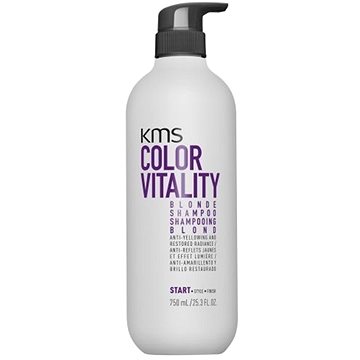 KMS Color Vitality Blonde Shampoo šampon pro neutralizaci žlutých tónů 750 ml (HKMSHCOLORWXN111381)