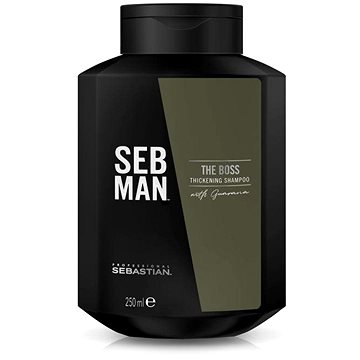 SEBASTIAN PROFESSIONAL Man The Boss Thickening Shampoo posilující šampon pro řídnoucí vlasy 250 ml (HSBPRMAN00MXN130313)
