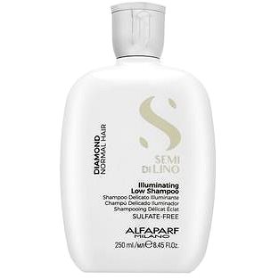 ALFAPARF MILANO Semi Di Lino Diamond Illuminating Low Shampoo rozjasňující šampon pro normální vlasy (HALFASMDLIWXN120791)