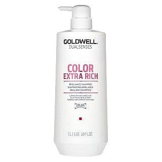 GOLDWELL Dualsenses Color Extra Rich Brilliance Shampoo šampon pro barvené vlasy 1000 ml (HGLW1DUALSWXN093503)