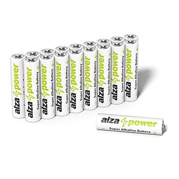 AlzaPower Super Alkaline LR03 (AAA) 3× 6ks v eko-boxu (BUN)