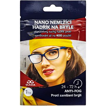 GLASSA Nano nemlžící hadřík na brýle (8592857393005)