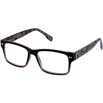 GLASSA brýle na čtení G 016, hnědá (Bryle1924nad)
