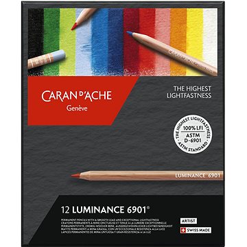 CARAN D'ACHE Luminance 6901 12 barev (6901.712)