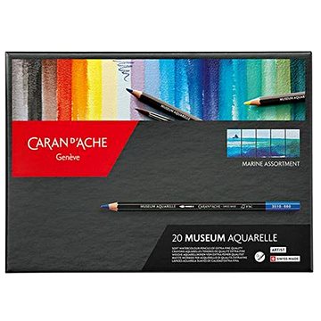 CARAN D'ACHE Museum Aquarelle Marine 20 barev (3510.920)
