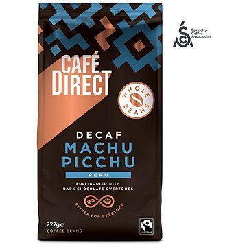 Cafédirect Machu Picchu SCA 82, 227g, bez kofeinu (5060198252525)