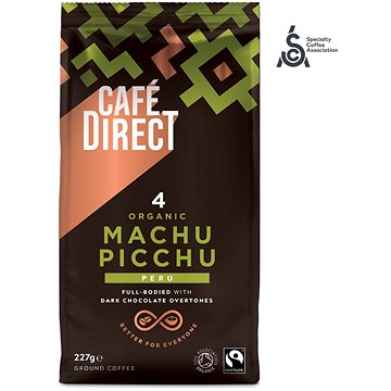Cafédirect BIO Machu Picchu SCA 82 mletá káva 227g (CD009449)