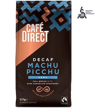 Cafédirect Machu Picchu SCA 82 mletá káva bez kofeinu 227g (CD009869)