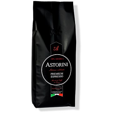 Astorini PREMIUM 100% arabika, zrnková káva, 1000g (AS60001)