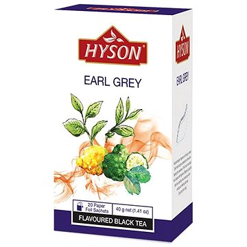 Hyson Earl Grey, černý čaj (20 sáčků) (H013002)