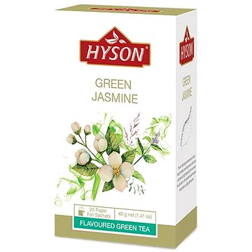 Hyson Green Jasmine, zelený čaj (20 sáčků) (H013010)