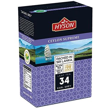 Hyson Earl Grey, černý čaj (100g) (H08003)