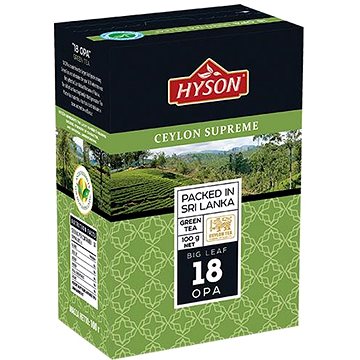 Hyson Pure Green, zelený čaj (100g) (H08006)