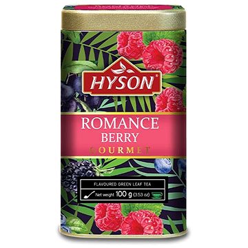 Hyson Romance Berry, zelený čaj (100g) (H11017)