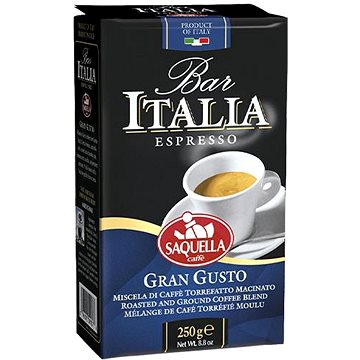 Saquella Gran Gusto, mletá káva (250g) (SQ02003)