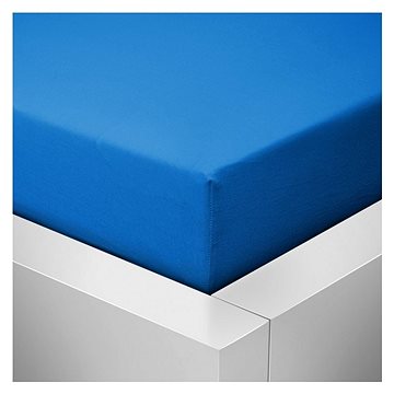 Chanar prostěradlo Jersey Top 140x200 cm modrá royal (02-10-0006-16-23-020)