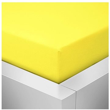 Chanar prostěradlo Jersey Top 160x200 cm žlutá (02-11-0006-03-24-020)