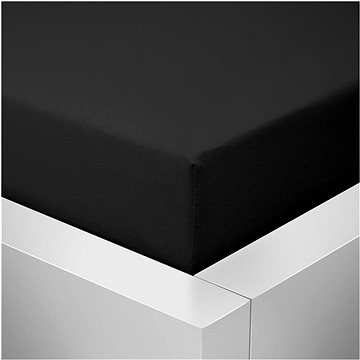 Chanar prostěradlo Jersey Top 220x200 cm černá (02-13-0008-25-11-030)