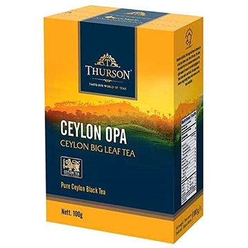 Thurson Oriental Ceylon OPA, černý čaj (100 g) (4792055015387)