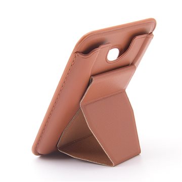 ChoeTech 2-in-1 Magnetic wallet card for new iPhone 12/13/14 dark brown (PC0003-DBW)