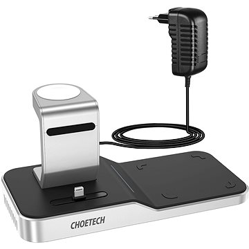 ChoeTech 4 in 1 MFi Wireless Charging Dock for iPhone + Apple Watch + AirPods (T316-EU)
