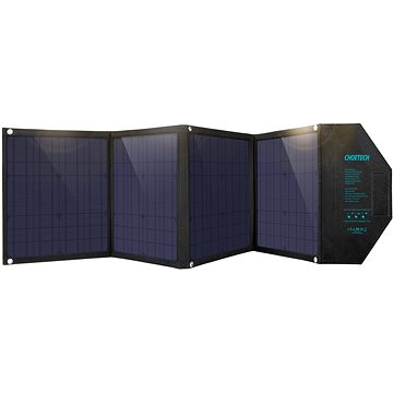 ChoeTech Foldable Solar Charger 80W Black (SC007)