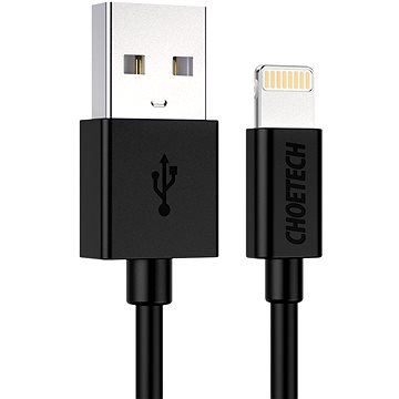 ChoeTech MFI certIfied USB-A to lightening 1.8m cable black (IP0027-BK)