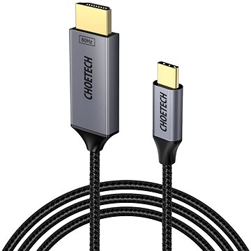 ChoeTech USB-C to HDMI Thunderbolt 3 Compatible 4K@60Hz Cable 1.8m (XCH-1804BK)