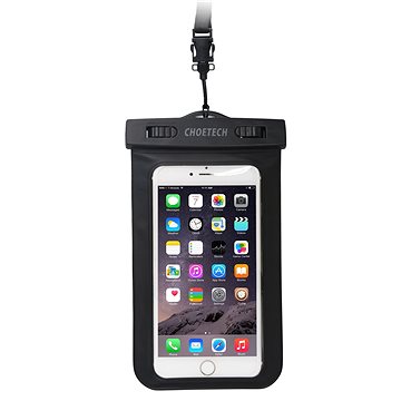 ChoeTech Waterproof Bag for Smartphones Black (WPC007-BK)