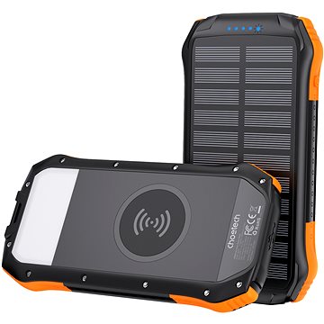 ChoeTech B659 10000mAh solar Power Bank+wireless charging (B659)