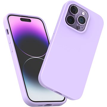 ChoeTech Magnetic phone case for iPhone 14 Pro taro purple (PC0117-TP)