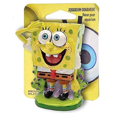 Penn Plax Spongebob Dekorace Spongebob v kalhotách 5 cm (0030172040535)