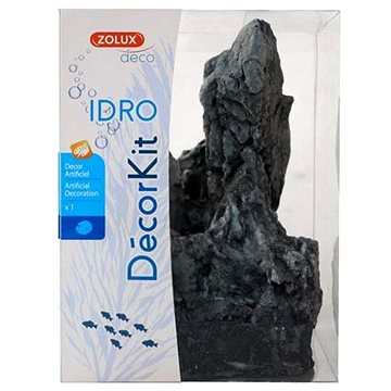 Zolux Idro kit Black Stone L 17,5 × 15 × 27 cm (3336023521657)