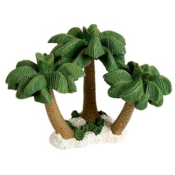 Zolux Ostrov s 3 kokosovými palmami Nano 13,5 × 10 × 9,5 cm (3336028551482)