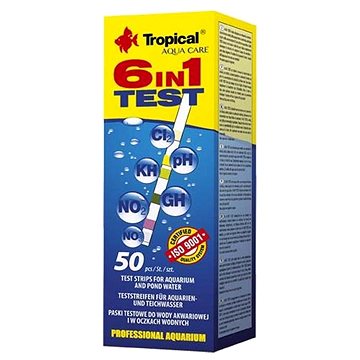 Tropical Test 6in1 (50 proužků) do jezírek a do akvária (5900469801062)