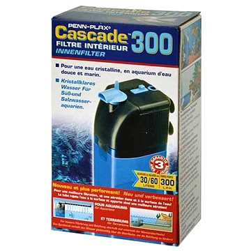 Penn Plax Cascade Internal 300 vnitřní filtr 300 l/h do 60 l (0030172015908)