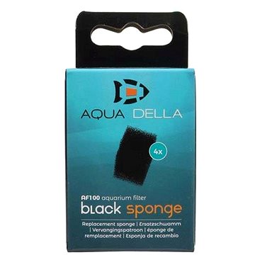 Ebi Aqua Della černý molitan do filtru af-100 4 ks (4047059463239)