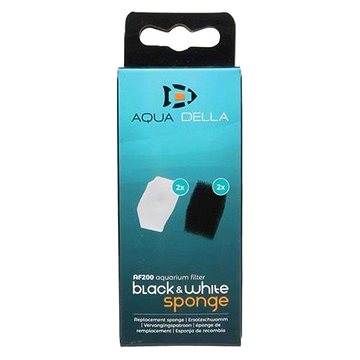Ebi Aqua Della bílý a černý molitan do filtru af-200 (4047059463246)