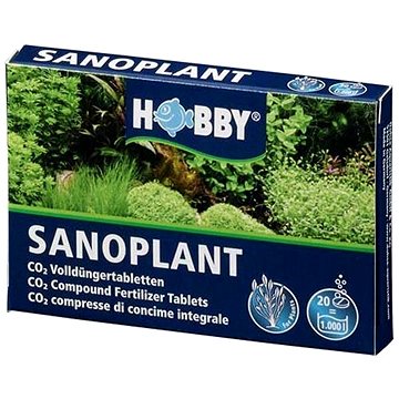 Hobby Sanoplant CO2 hnojivo 20 ks tbl (4011444410009)