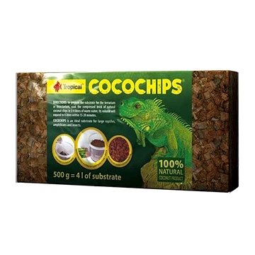 Tropical Cocochips Coconut Husk Briquette 500 g (5900469820049)