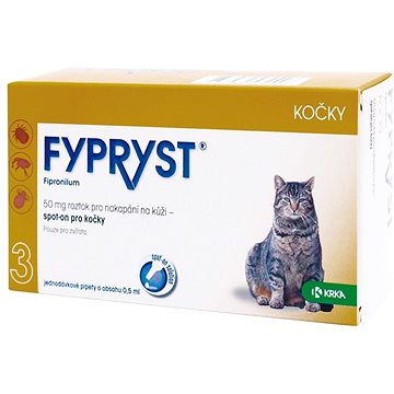 Fypryst spot on kočka 1 × 0,5 ml (5909990858804)