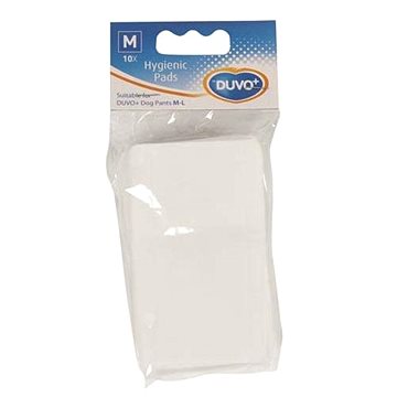 DUVO+ Univerzální hygienické vložky M - L 9 × 5,5 cm 10 ks (5414365249434)