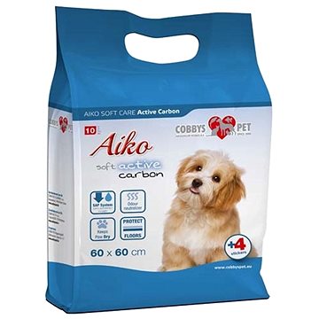 Aiko Soft Care Active Carbon Pleny 60 × 60 cm 10ks (8586020721023)