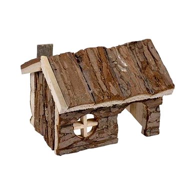 DUVO+ Domeček dřevěný 15 × 11 × 12cm (5414365266769)