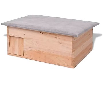 Shumee Domek pro ježka 45 × 33 × 22 cm dřevěný (8718475973010)
