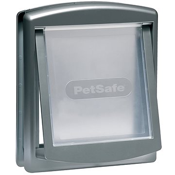 PetSafe Dvířka Staywell 757, stříbrná, velikost M (5011569003864)